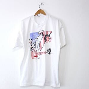 Vintage Iowa State University MMA Championships 1993 T Shirt XL